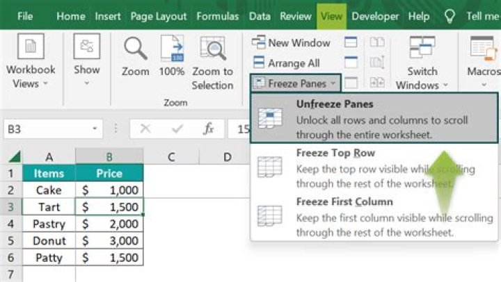 How do I unfreeze my PowerPoint?